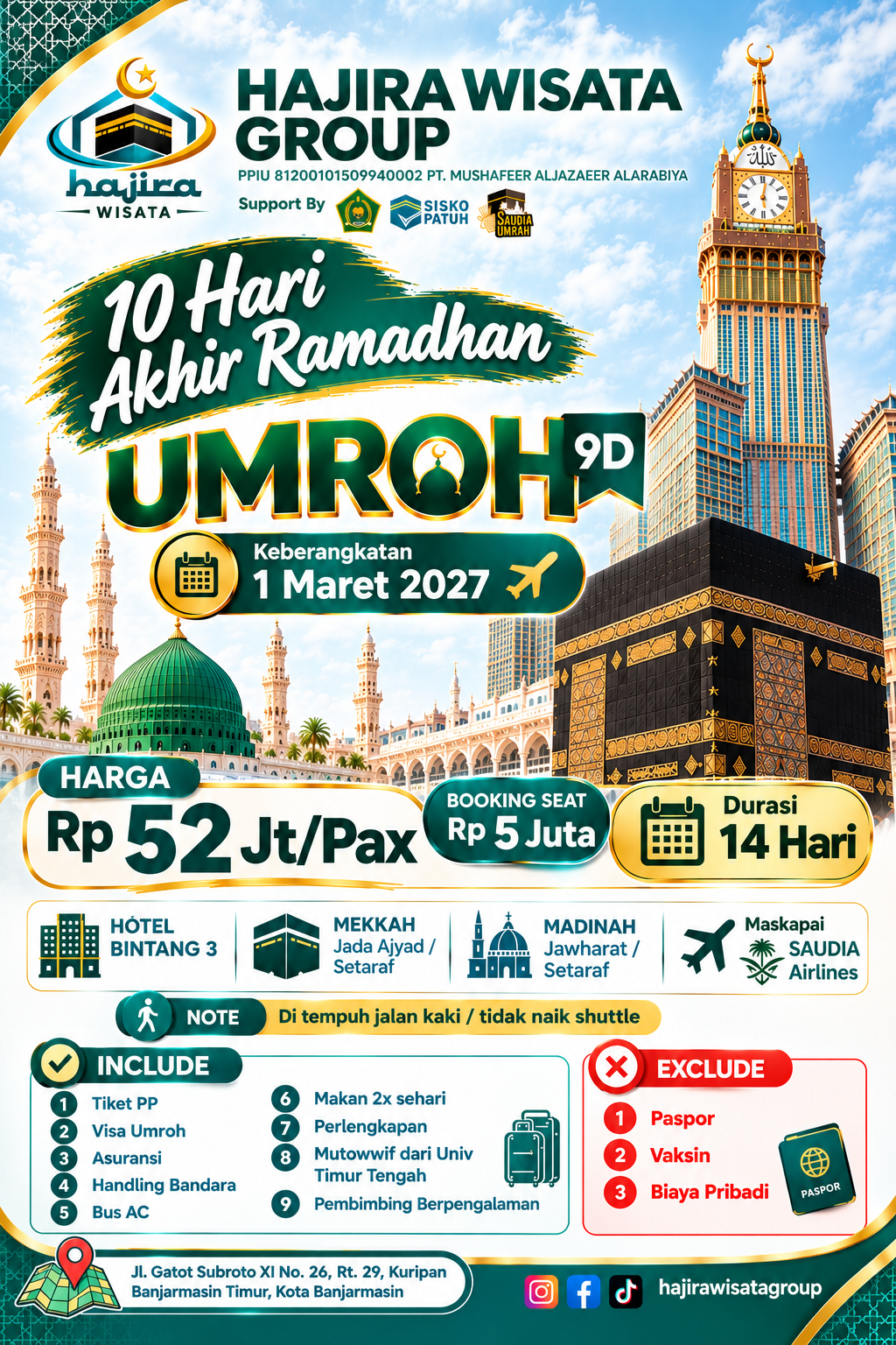 Pratinjau brosur 10 Hari Akhir Ramadhan — 1 Maret 2027