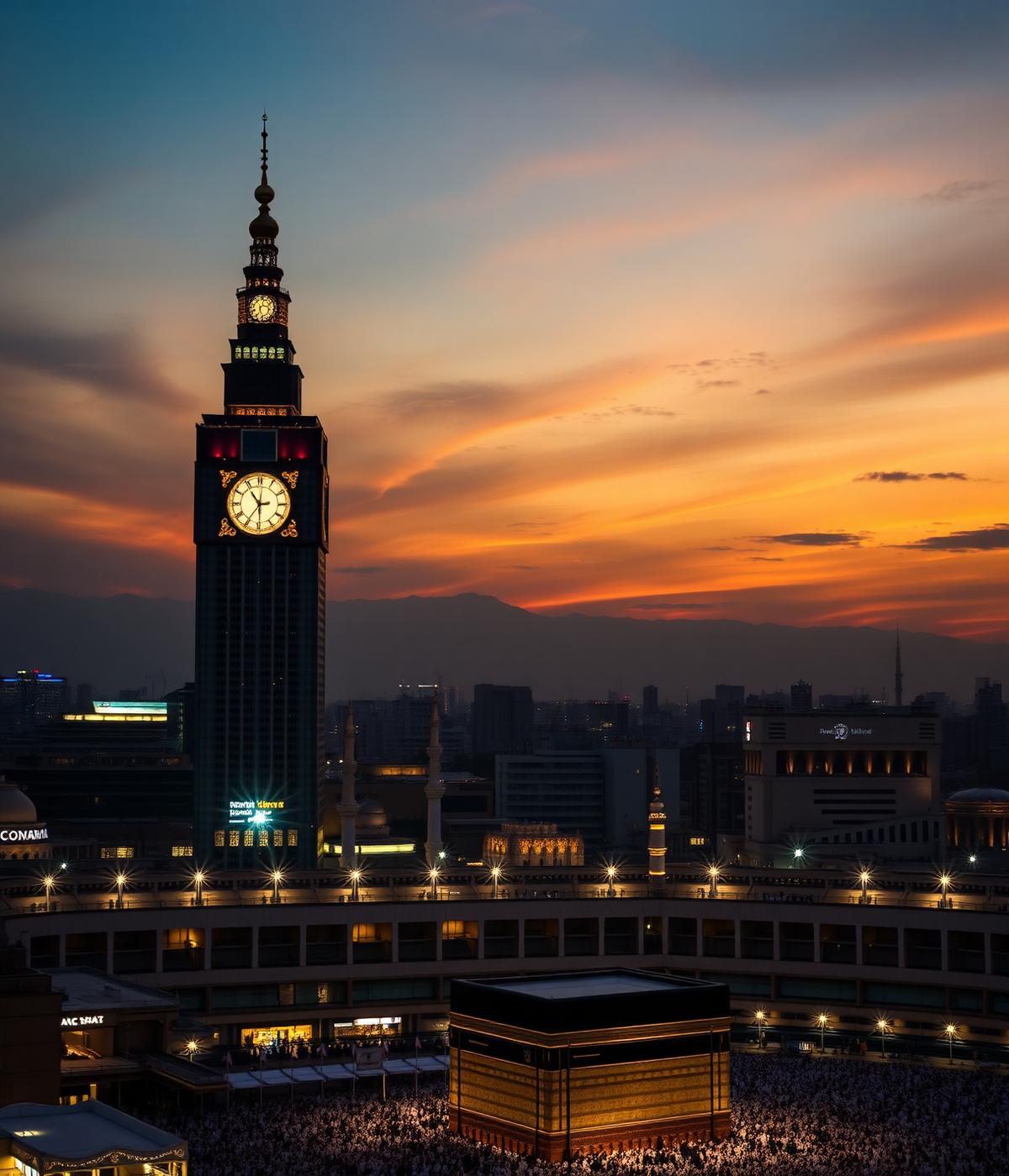 Zamzam Clock Tower Makkah